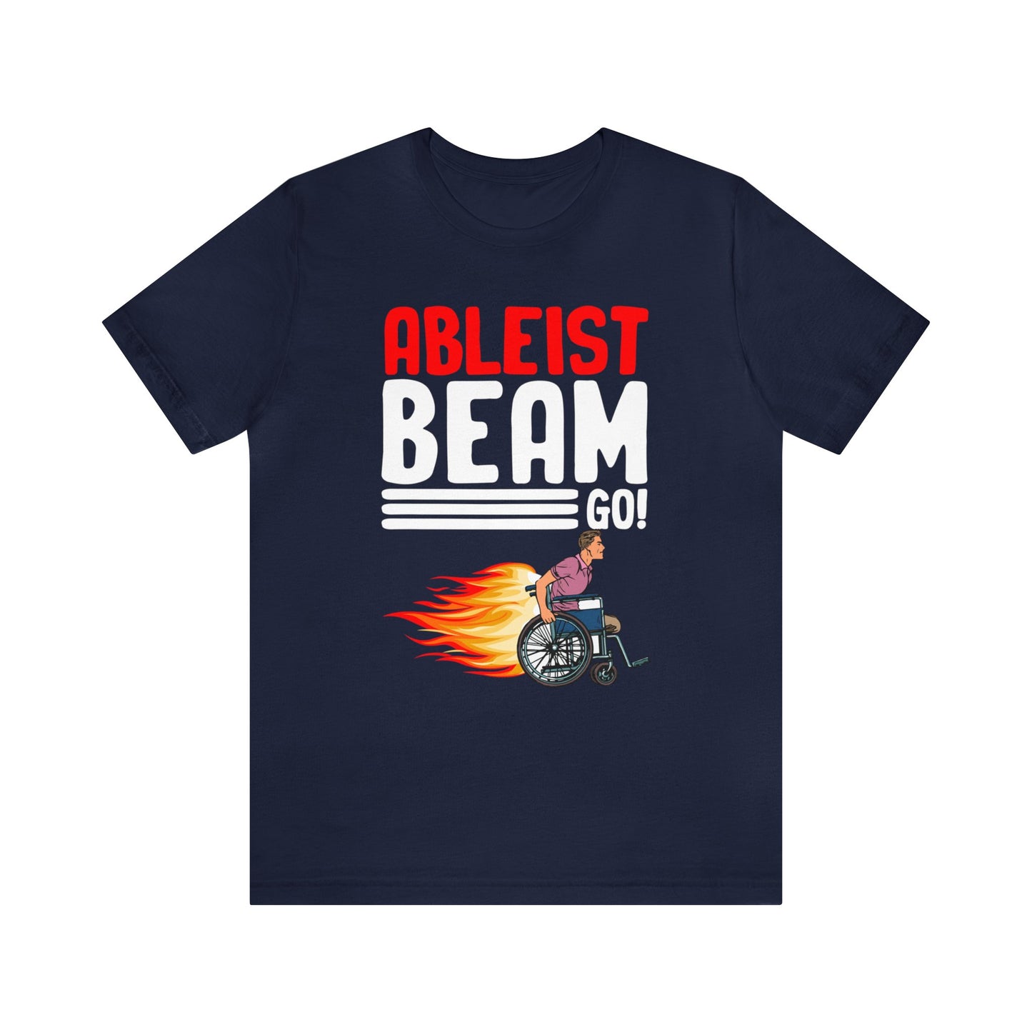 Ableist Beam Go unisex-tshirt