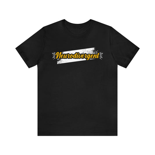 Neurodivergent unisex t-shirt