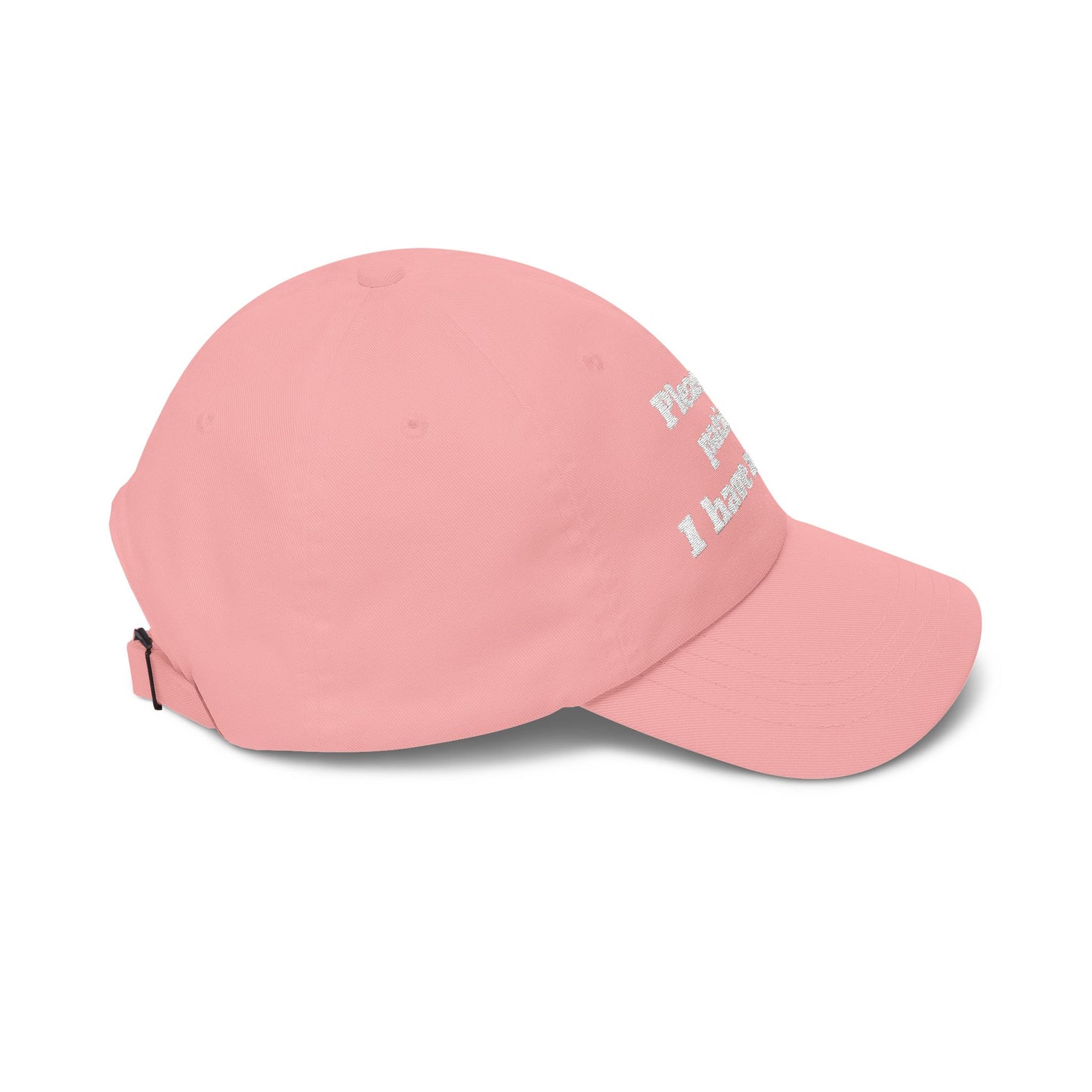 Please Be Patient I Have Autism - Embroidered Cap