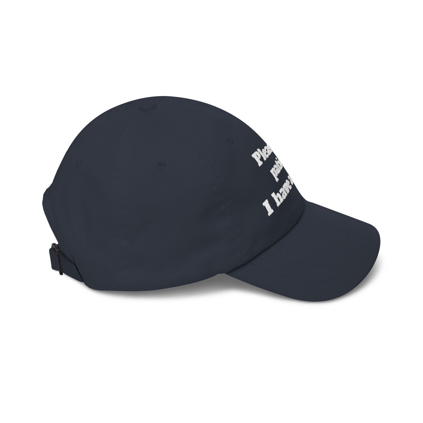 Please Be Patient I Have Autism - Embroidered Cap